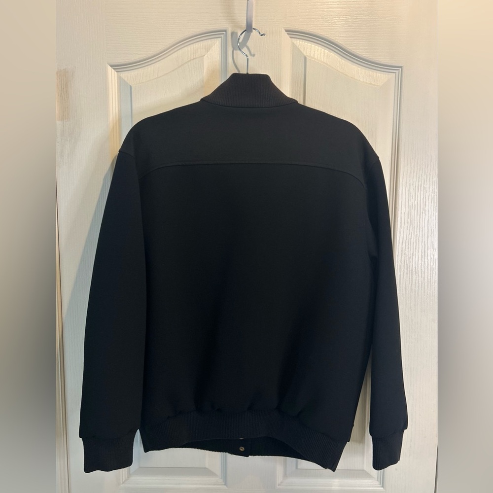 🖤”& Other Stories” Black Jacket with Gold Button Accents & Zippered Pockets Sz 6 - Picture 6 of 13